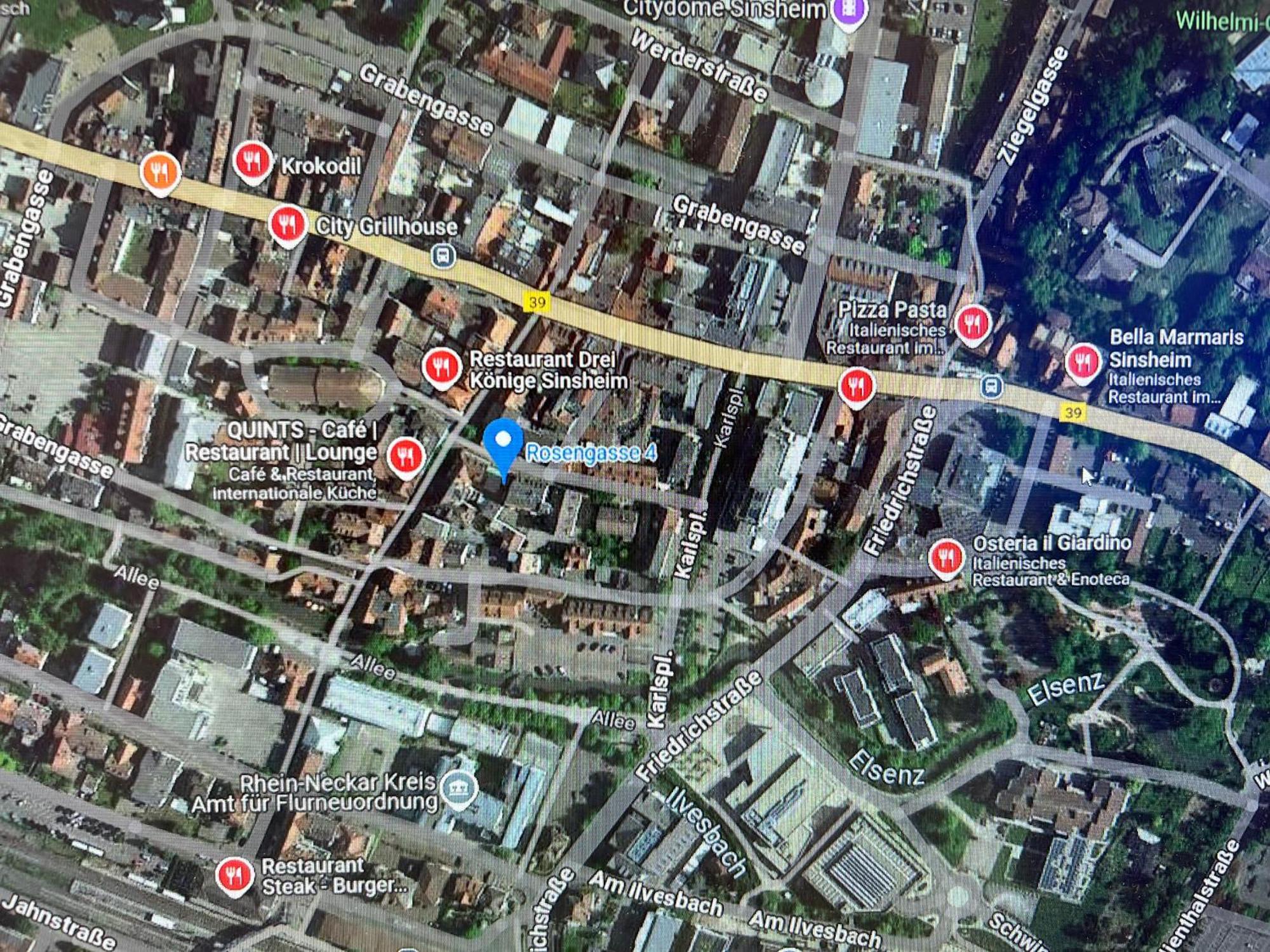 City Apartment Stadtwohnung Mit Kueche Und Netflix Nahe Bahnhof Sinsheim Luaran gambar